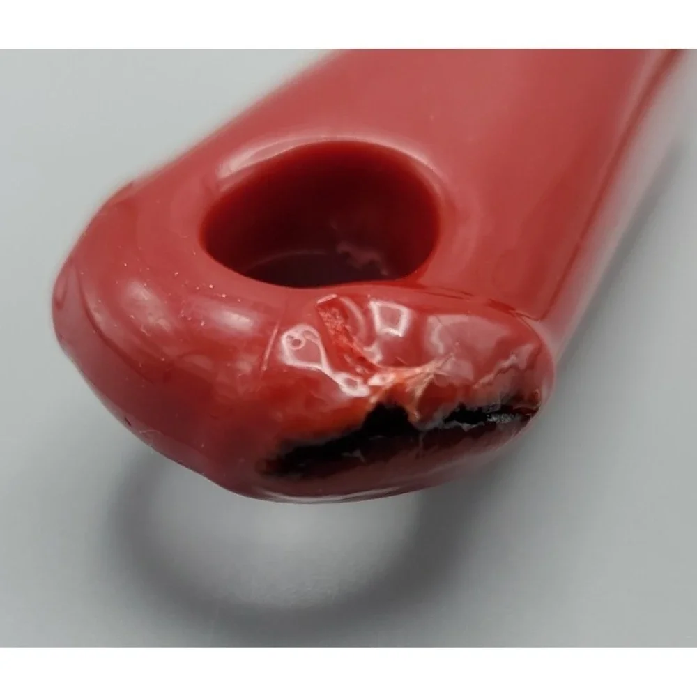 KitchenAid Red Ladle‎ Server Large Oval Heat Resistant Non-Scratch 14